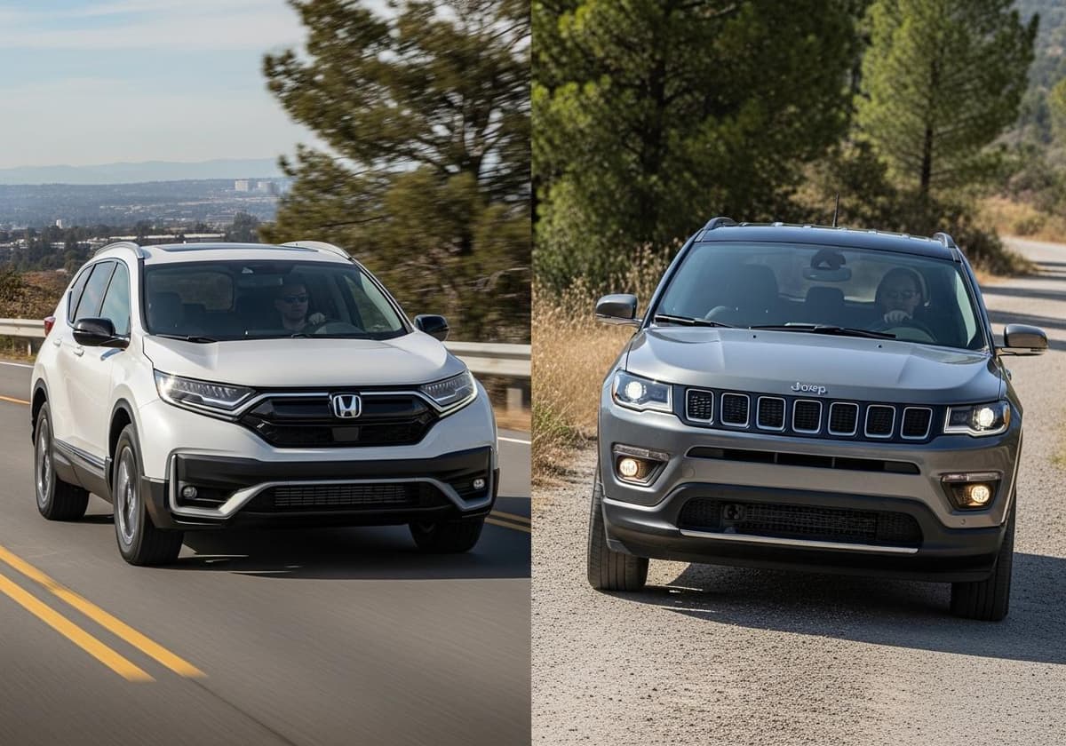 2026 Honda Cr V Vs Jeep Compass Which Is Better