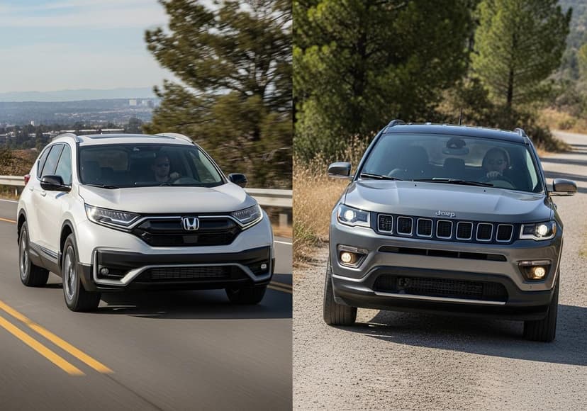 2026 Honda Cr V Vs Jeep Compass Which Is Better