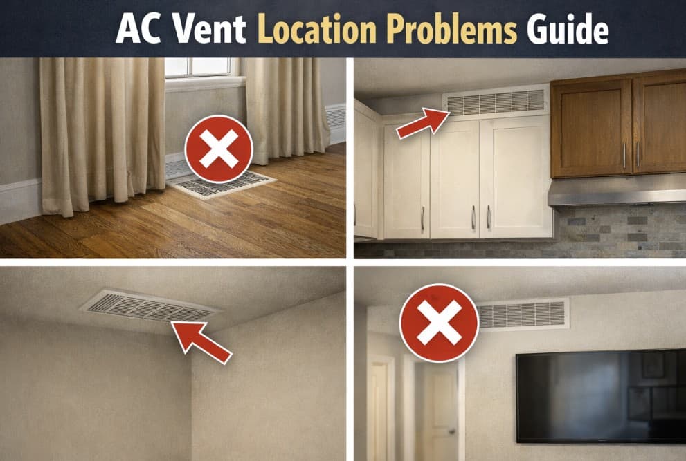 Ac Vent Location Problems Guide