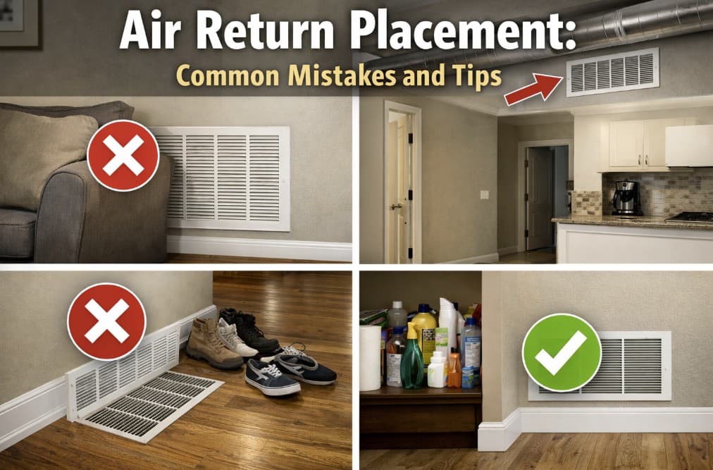 Air Return Placement Common Mistakes And Tips