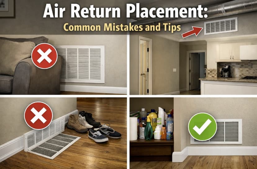 Air Return Placement Common Mistakes And Tips