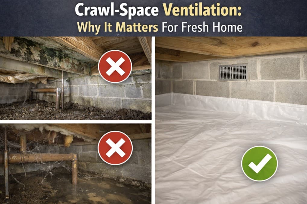 Crawl Space Ventilation Why It Matters For Fresh Home