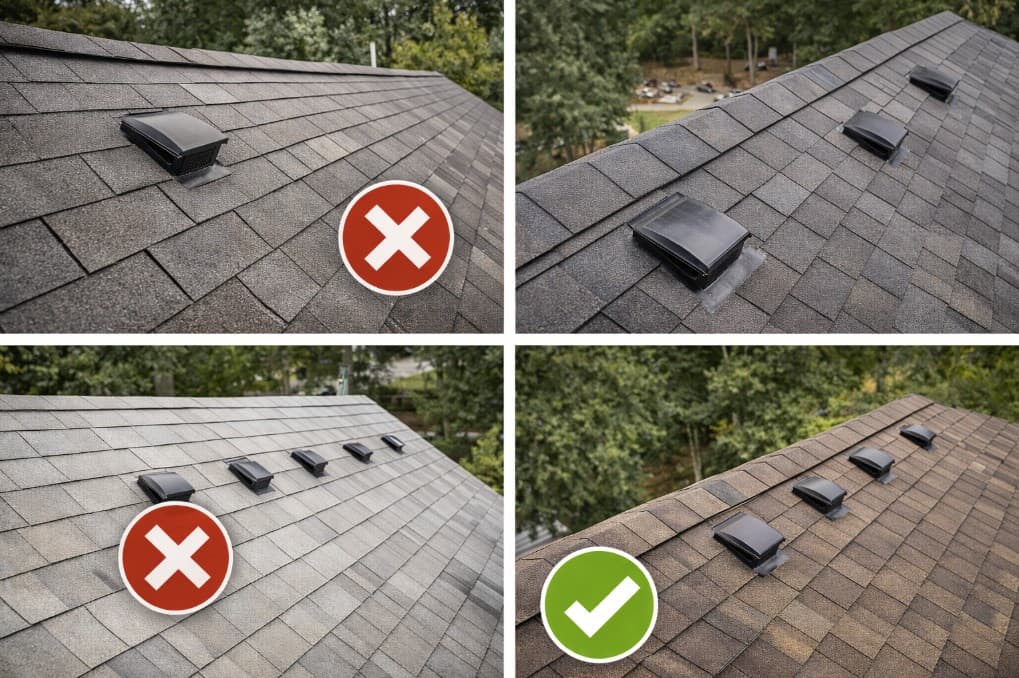 Roof Vent Placement Short Overview