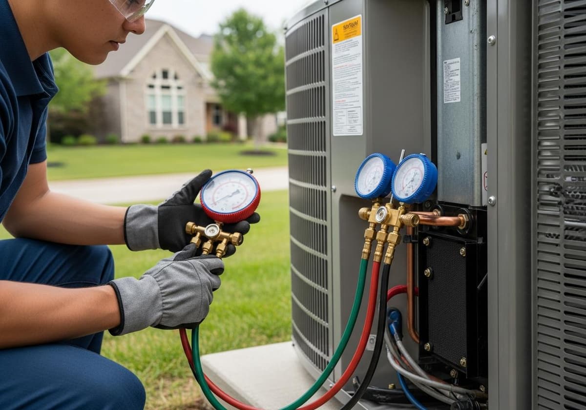 Ac Repair How To Check Your Ac Refrigerant Level