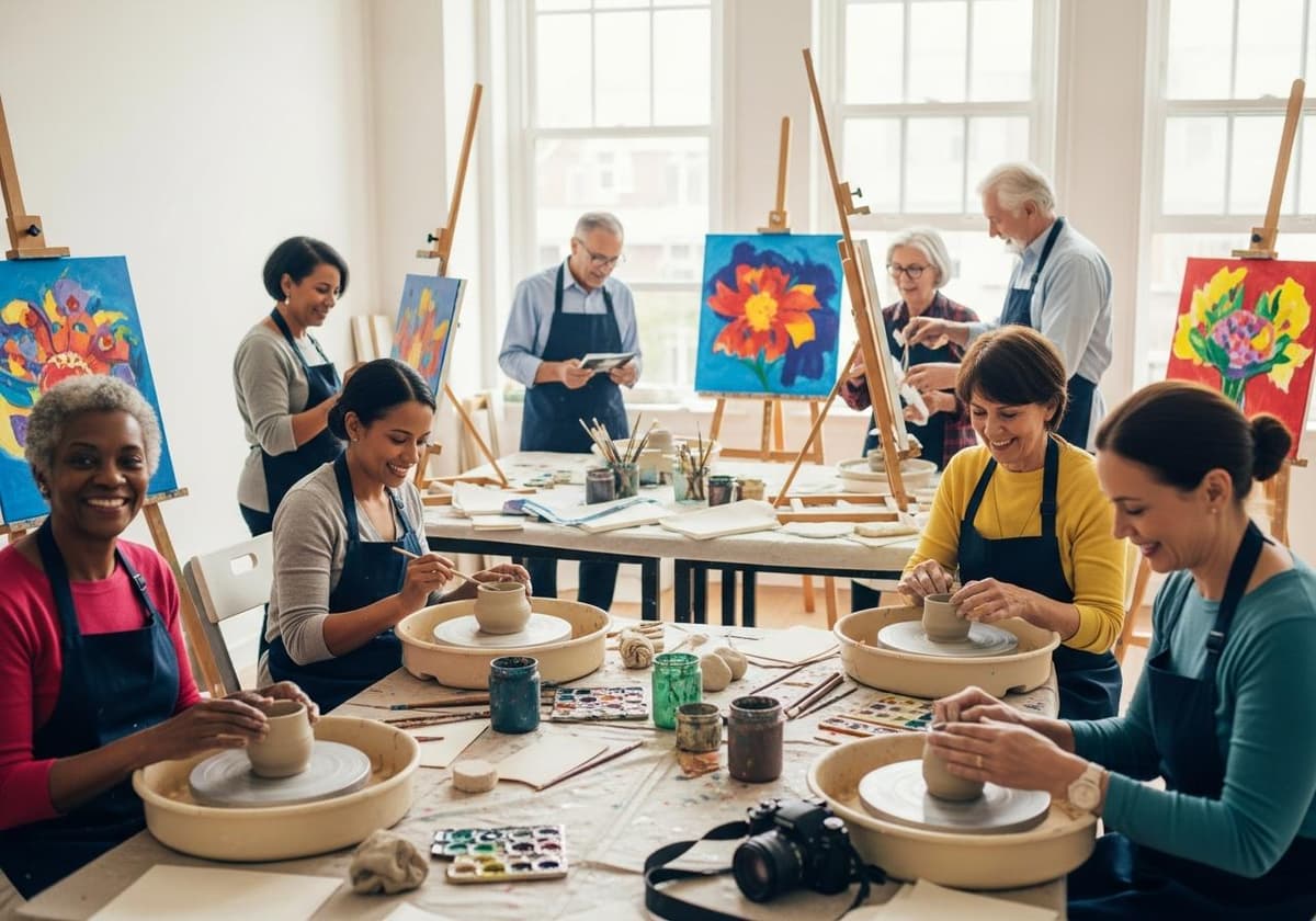 Art Engagement Tips For Seniors