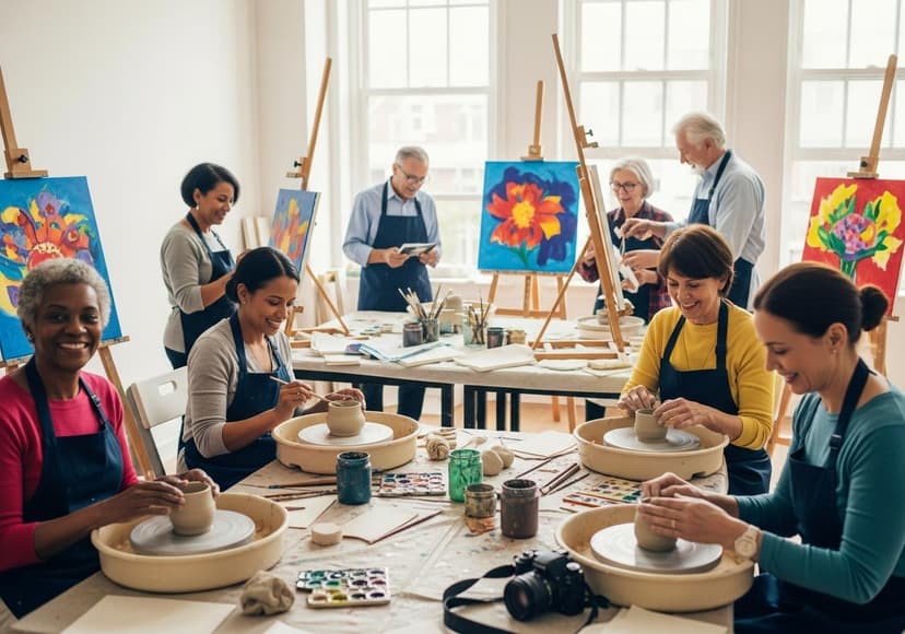 Art Engagement Tips For Seniors