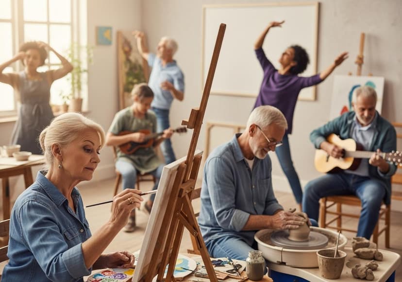 Artistic Practices For Seniors