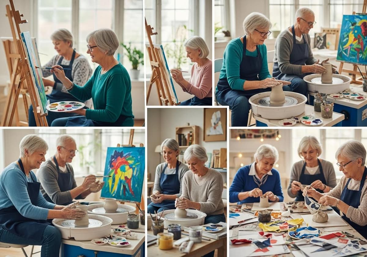 Benefits Of Art For Seniors