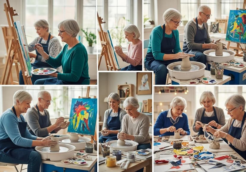 Benefits Of Art For Seniors