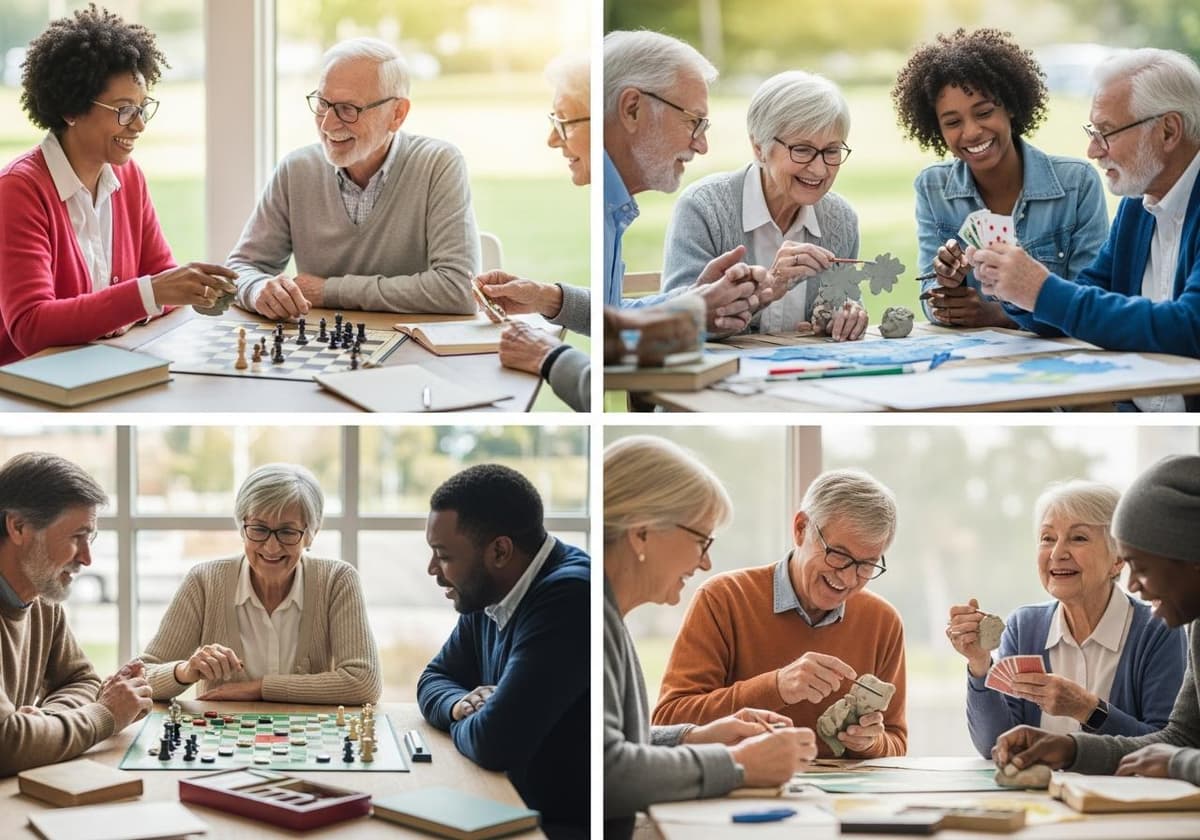 Cognitive Hobbies Seniors Stay Engaged