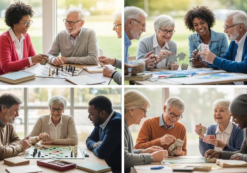 Cognitive Hobbies Seniors Stay Engaged