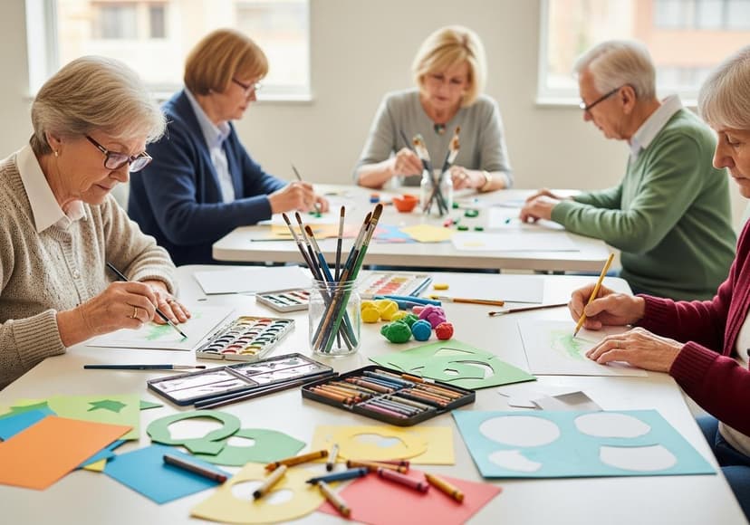 Easy Art Projects Seniors