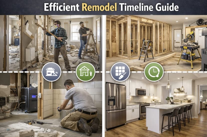 Efficient Remodel Timeline Guide