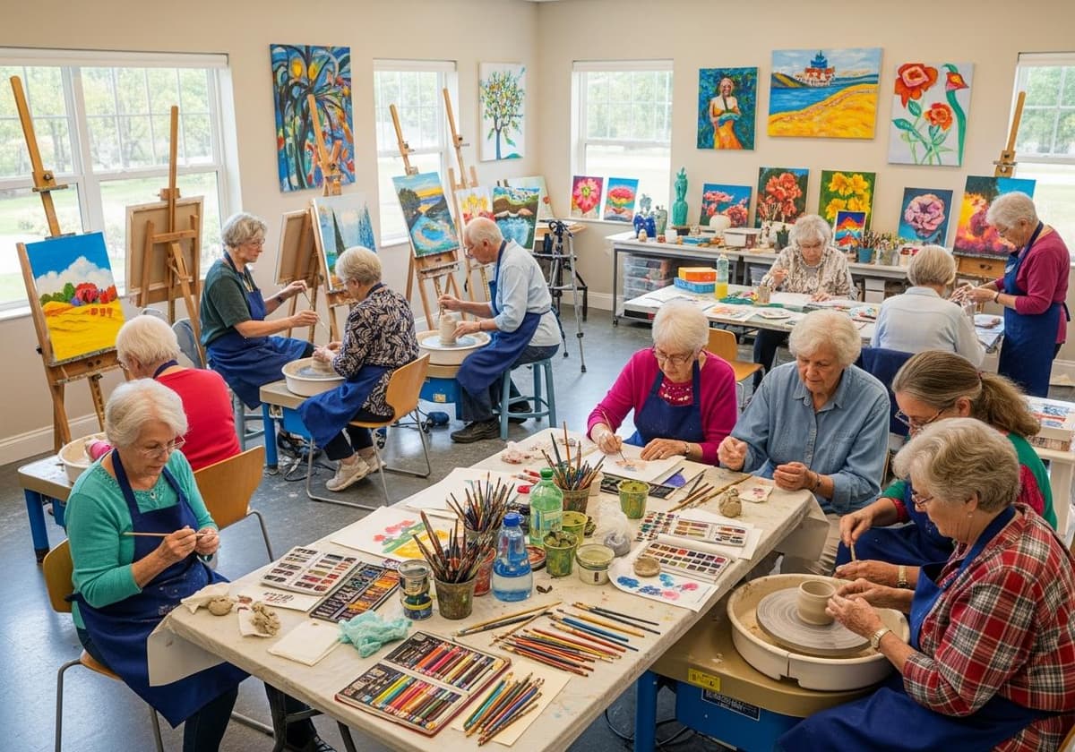 Fun Art Activities Seniors