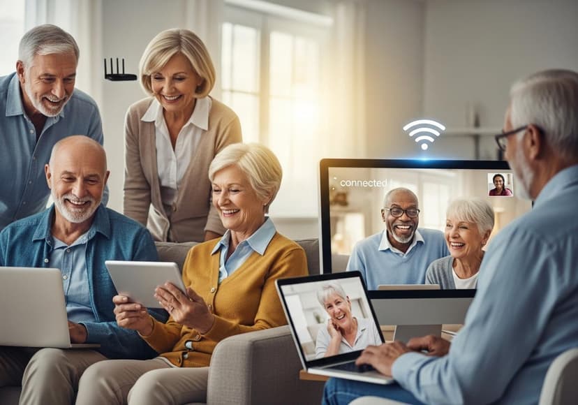 Internet Help For Seniors