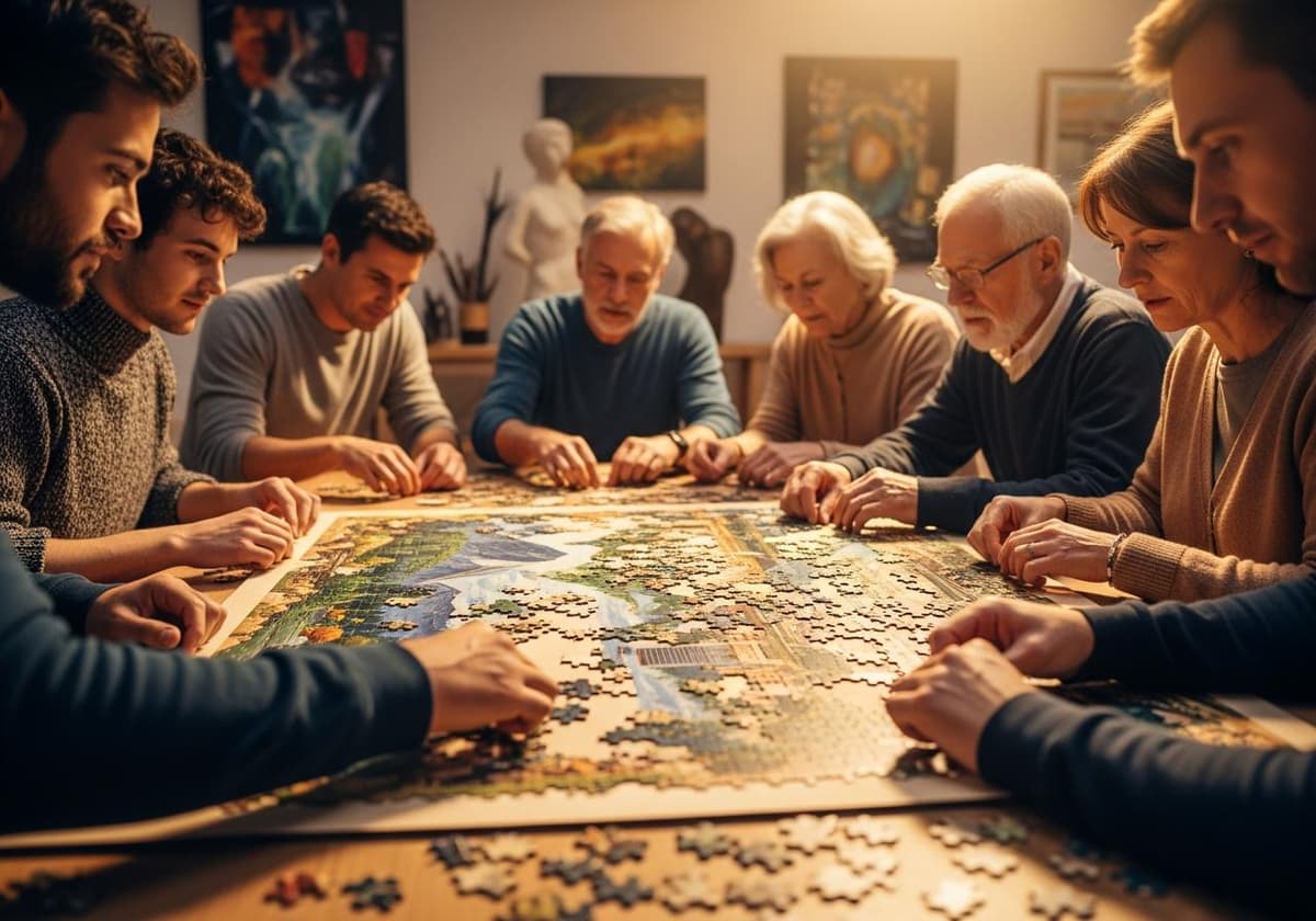 Jigsaw Puzzles For A Sense Of Accomplishment