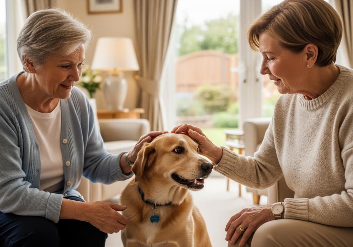 Pets Bring Joy To Senior Living