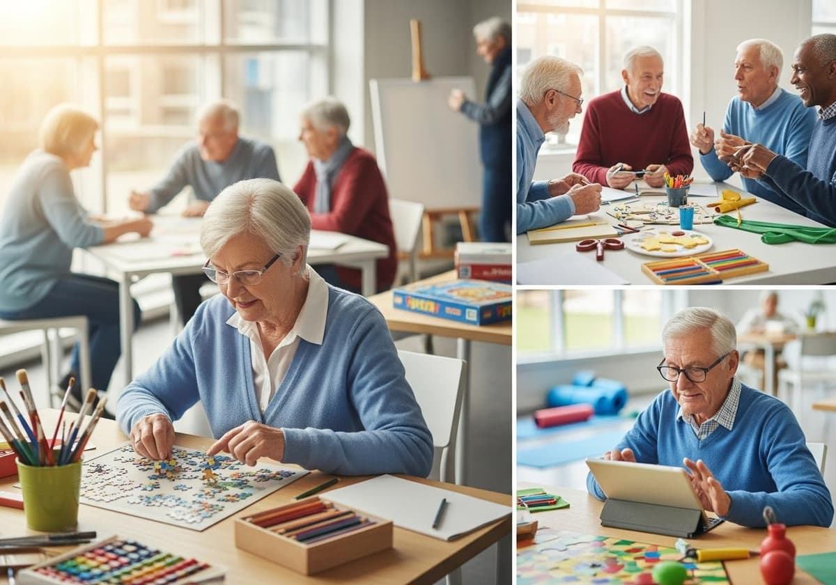 Senior Activities For Cognitive Stimulation